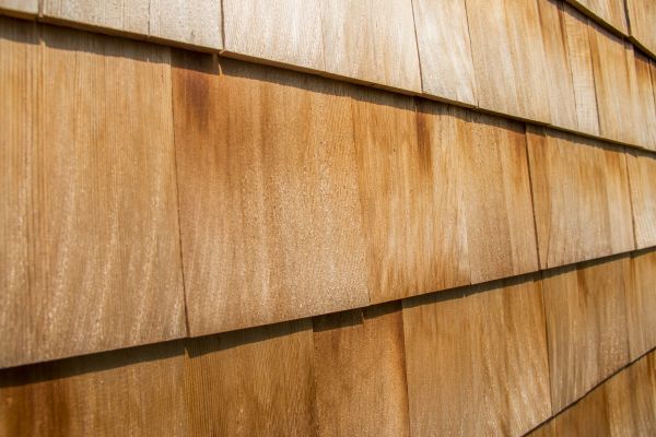 Cedar Wood Siding Installation in Eagle