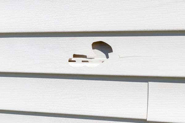 Cost of White Vinyl Siding Repair in Eagle